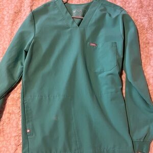 Surgical Green Men’s Long Sleeve FIGS